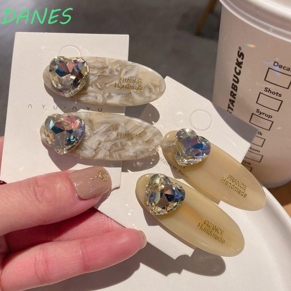 Kẹp Tóc Hình Trái Tim Xinh Xắn Cho Nữ|Kẹp Tóc Phong Cách Retro Ngọt Ngào