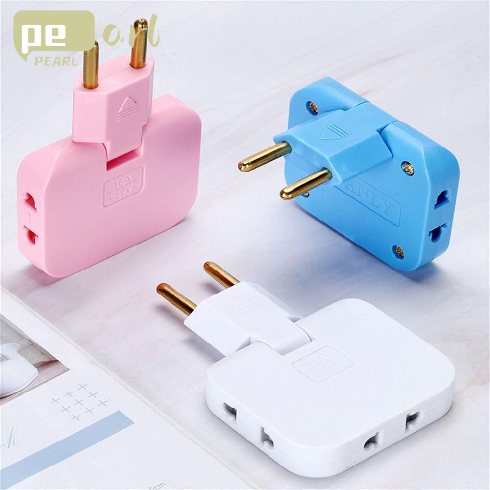 .Phích Cắm Chuyển Đổi 3 Trong 1 Chuẩn Eu Chất Lượng Cao