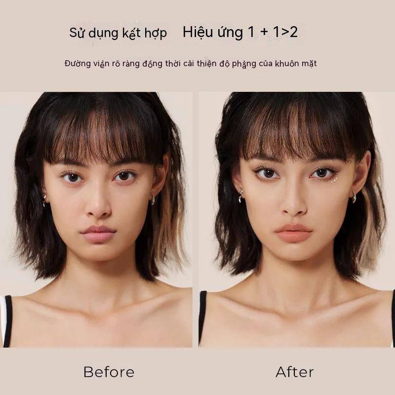 LittleOndine Dung dịch Sửa chữa Matte Highlight Bóng râm Chất lỏng Sửa chữa Mũi Bóng Nước mắt Che khuyết điểm Gửi trứng trang điểm