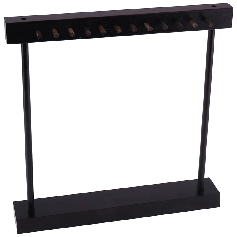 1 Giá Gỗ Trưng Bày Trang Sức Màu Đen