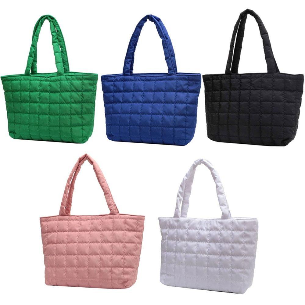LILYES Túi Đeo Vai Bằng Cotton Hình Vuông Siêu Nhẹ Thời Trang Cho Nữ