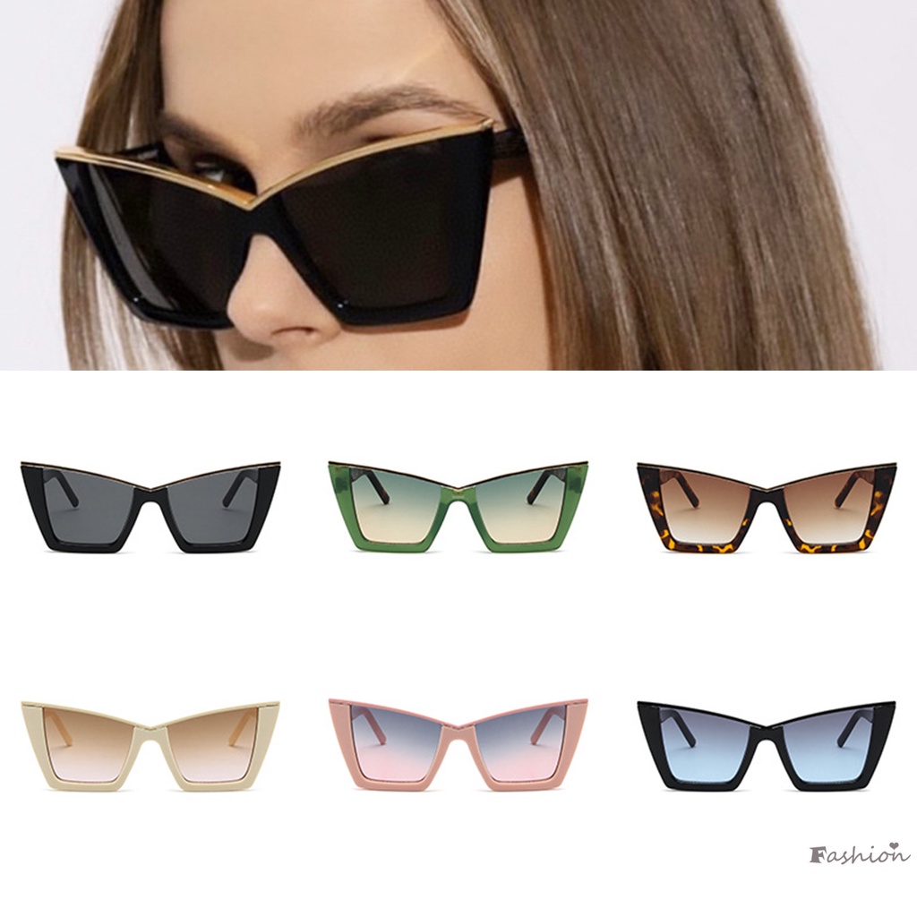 Kính Mát Oversized Hình Bướm Chống Tia UV