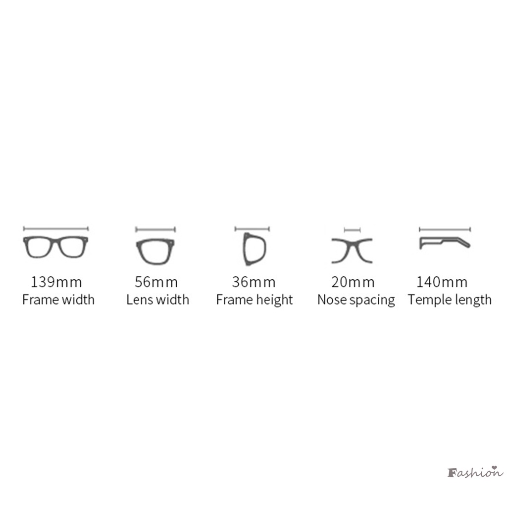 Kính Mát Vuông Không Gọng Chống Trượt Tiêu Chuẩn Cho Nữ