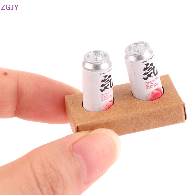 Set 2 Khay Cốc Cà Phê 1 / 12 Dành Cho Nhà Búp Bê Mới