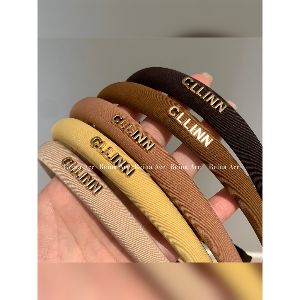 Băng Đô In Chữ Thời Trang Nữ Tính