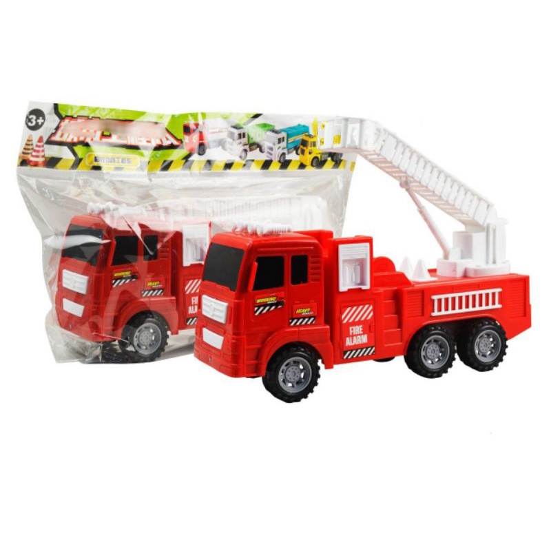 Xe Cứu Hỏa Đồ Chơi, Xe đồ chơi loại To, Cần Kéo Dài Da Được, xoay linh hoạt