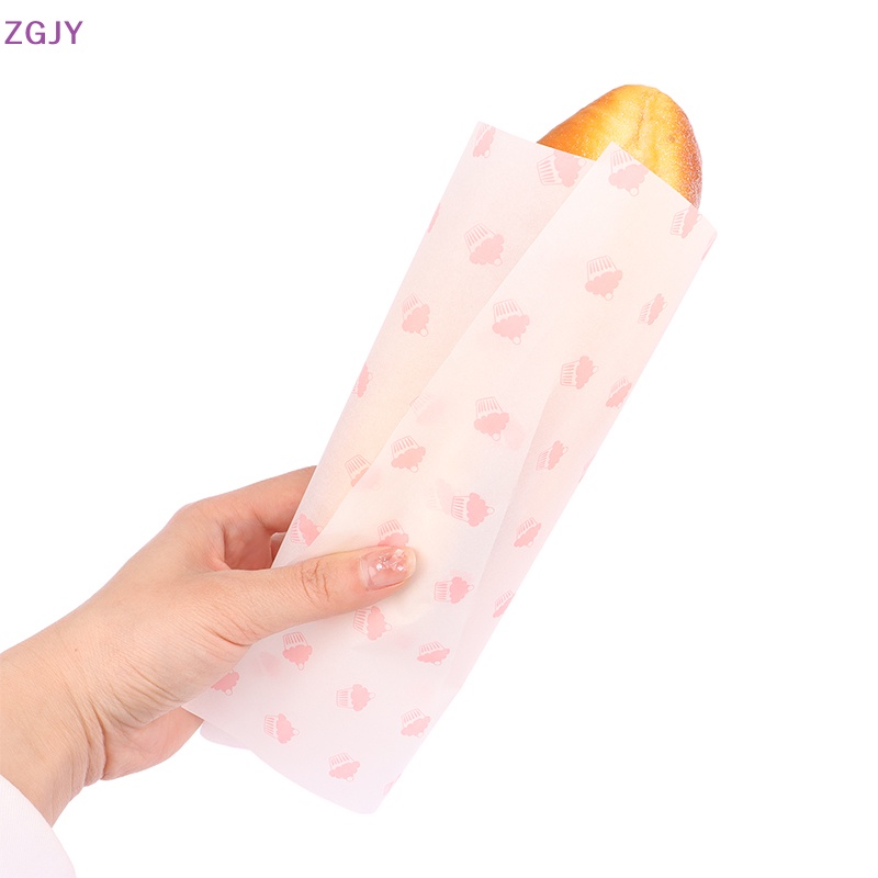 50 Giấy Gói Bánh Sandwich Chống Thấm Dầu Mới