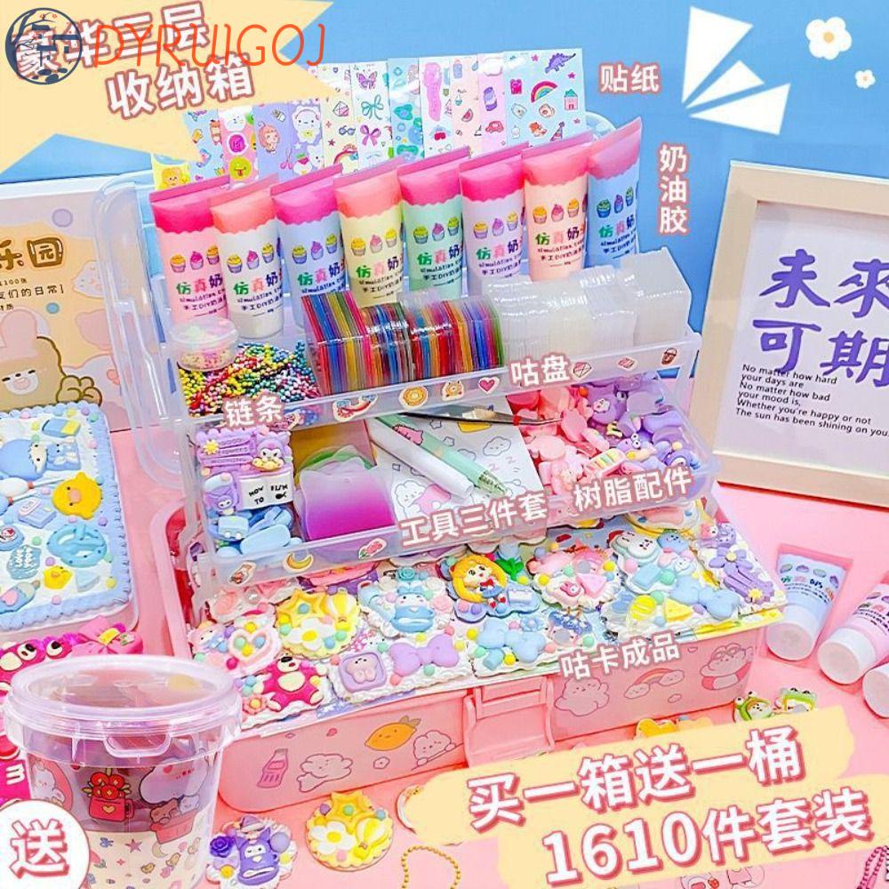 Bộ Thẻ Kế Hoạch Goo / Kem Guka / Móc Khóa Độc Đáo Diy Cho Bé