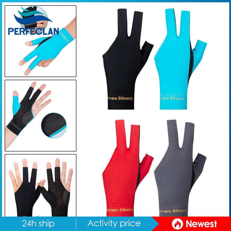 Găng Tay Trái Chơi Bida 3 Ngón Chống Trượt Thoáng Khí