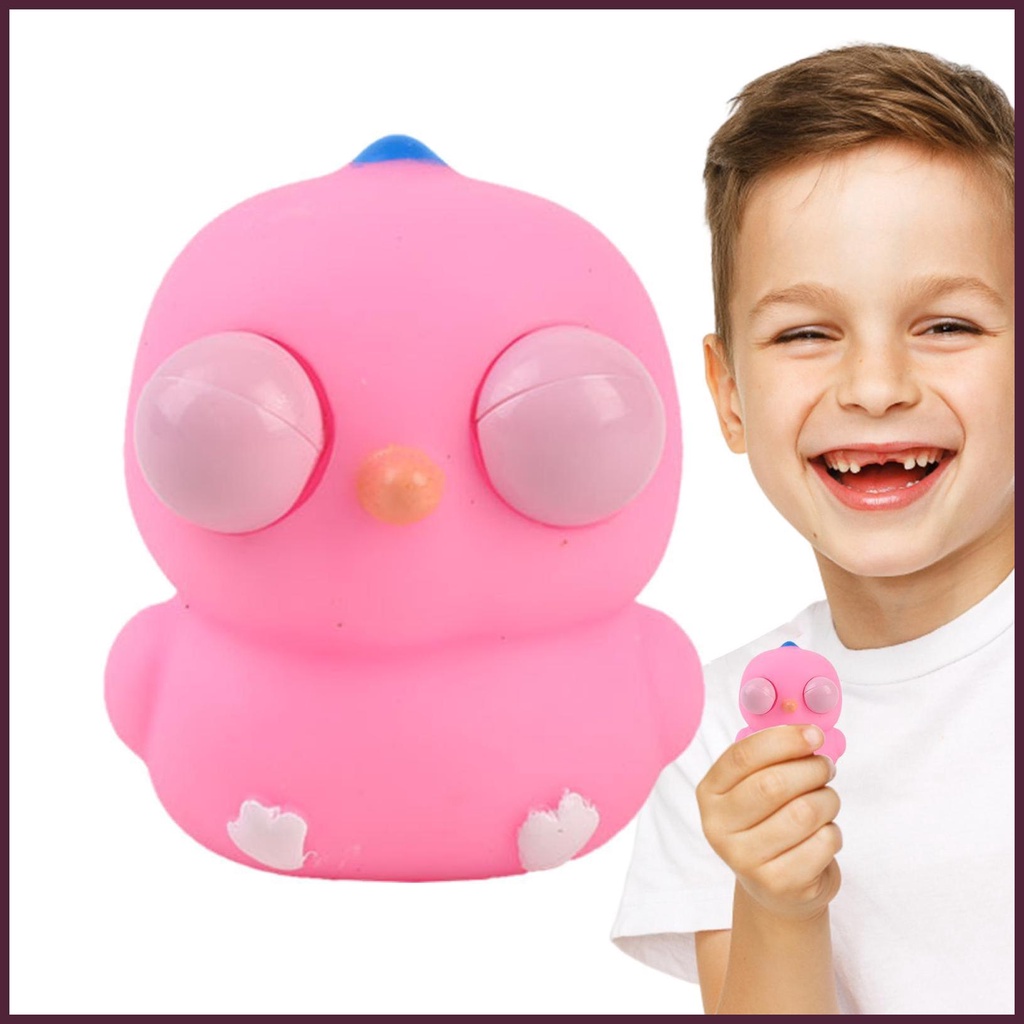 Đồ Chơi Xốp Squishy Giảm Stress Hình Đôi Mắt Dễ Thương Cho Bé