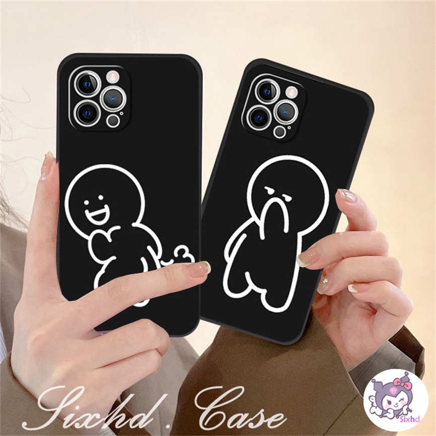Ốp Lưng iPhone 8 7Plus X Xs Xr 11 14 13 12 Pro Max SE2020 Xs Max 6 6s Plus sixhd Ốp Điện Thoại Silicon TPU Mềm In Hình Vui Nhộn Cho