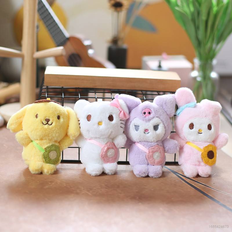 SANRIO Thú Nhồi Bông Hình Hello Kitty Dễ Thương Cho Bé