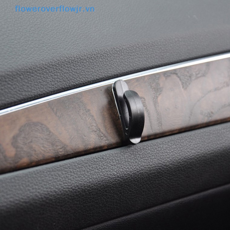 Set 5 Móc Treo Đồ Tự Dính Màu Đen Tiện Dụng Cho Xe Hơi SUV