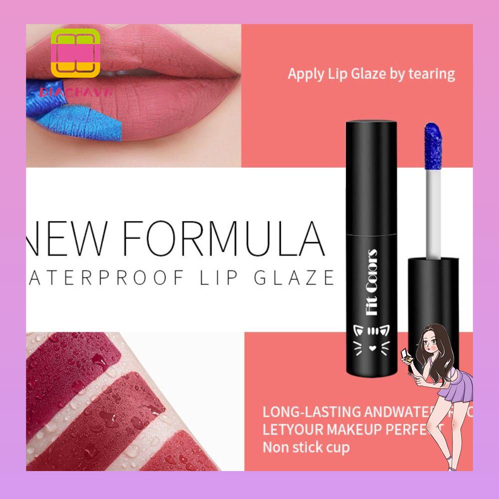 Set 2 Son Môi Dạng Lột Chống Thấm Nước Lâu Trôi