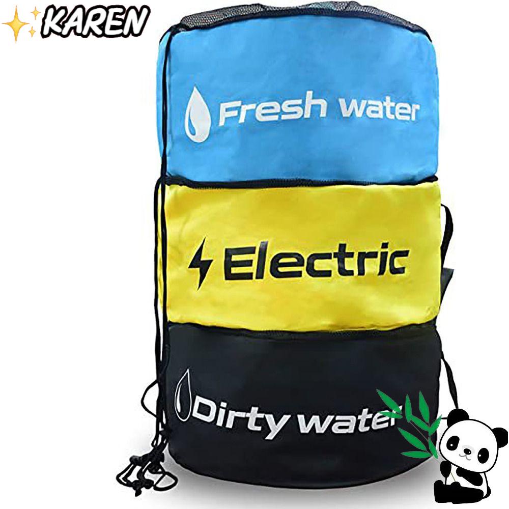 Túi Lưới Đựng Dây Cáp Ống Nước Đa Năng Tiện Dụng Khi Đi Cắm Trại