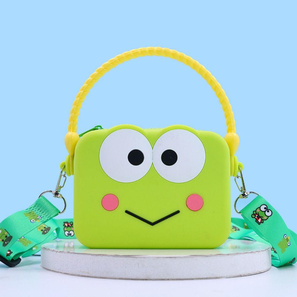 Túi Đựng Tai Nghe / Tiền Xu Bằng Silicon Họa Tiết Hoạt Hình Mèo Cinnamonroll Melody Dễ Thương Cho Nữ