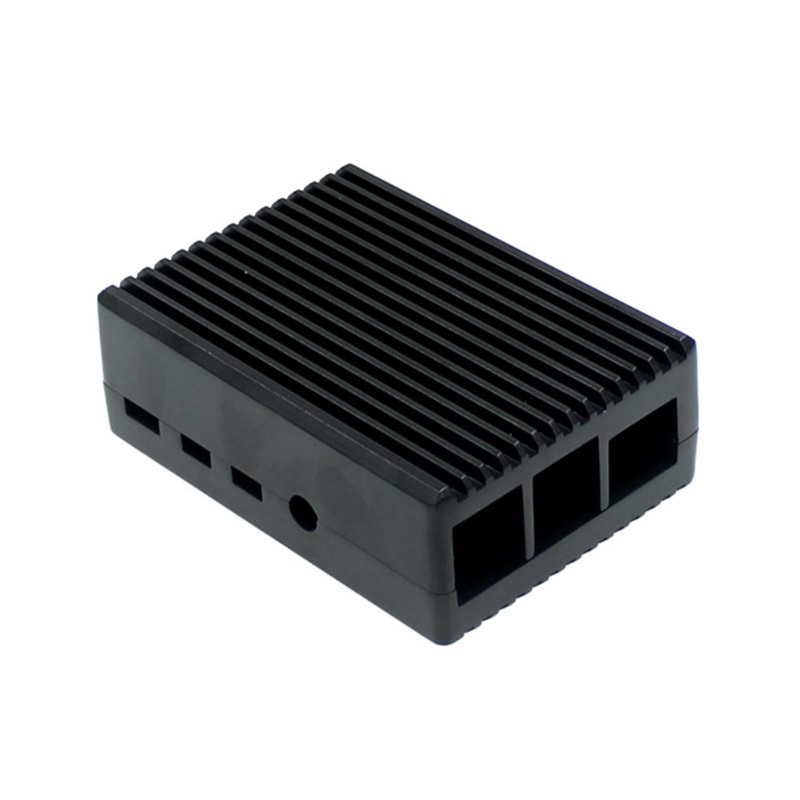 Vỏ Bảo Vệ Bằng Hợp Kim Nhôm Kèm Quạt Làm Mát Cho Raspberry Pi 4 Model B RPI 4