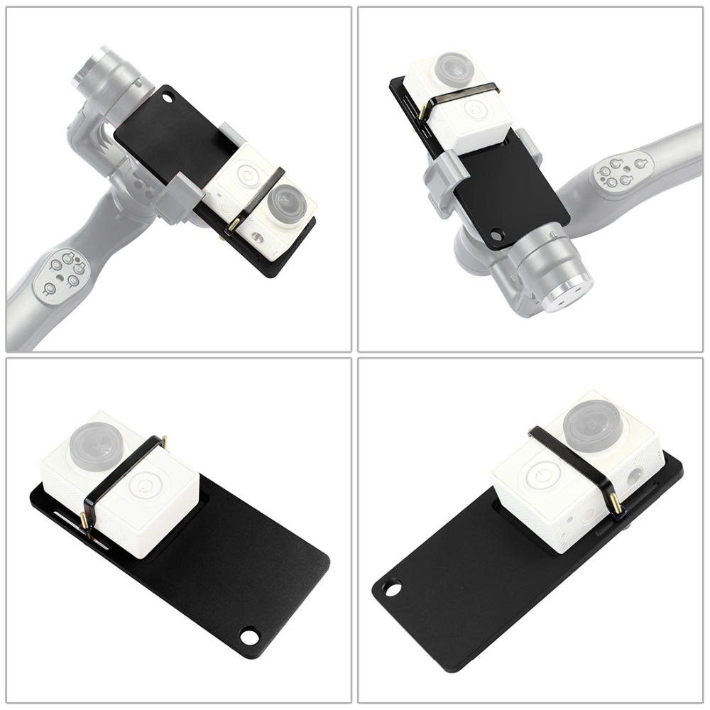 Tay Cầm Chống Rung Chuyển Đổi Cho Camera Hành Trình DJI OSMO Mobile Smooth4 GoPro HERO 7 6 AKASO EK7000
