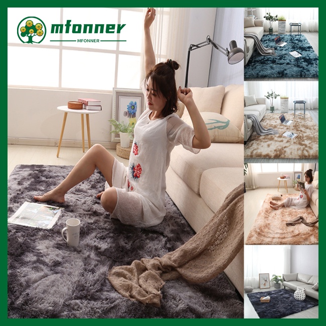 Thảm Lông Trải Sàn Mềm Mại Thoải Mái Dành Cho Phòng Khách / Phòng Ngủ