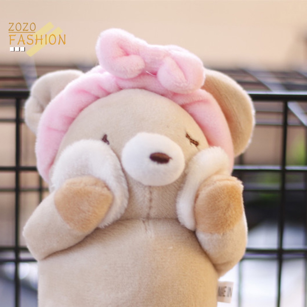 Móc Khóa Hình Thỏ Nhồi Bông 12cm Dễ Thương