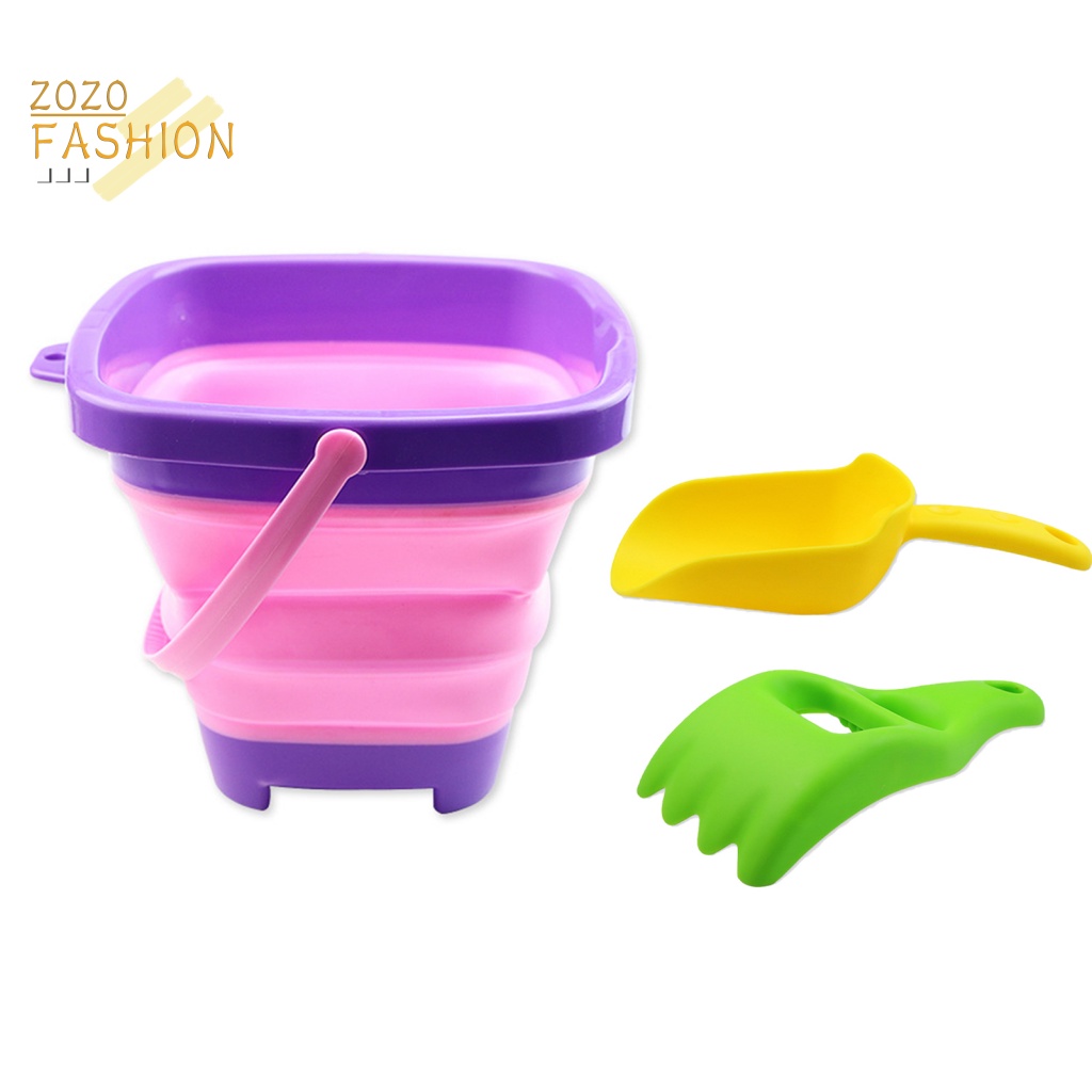 1 Bộ Hộp Cát Chơi Ngoài Trời / Bãi Biển Mùa Hè Viền Mịn Cho Bé