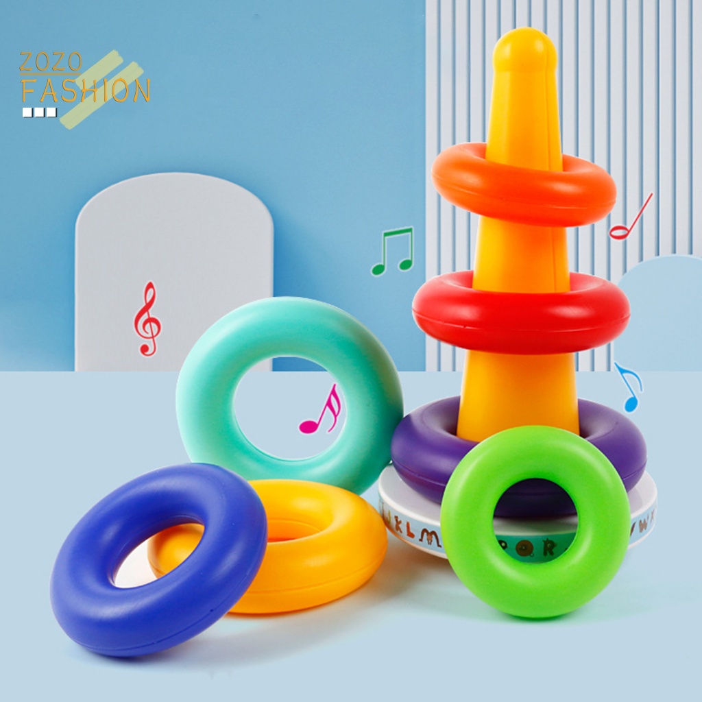 1 Bộ Đồ Chơi Khối Xếp Hình Nhiều Màu Sắc Tương Tác Giữa Cha Mẹ Và Bé