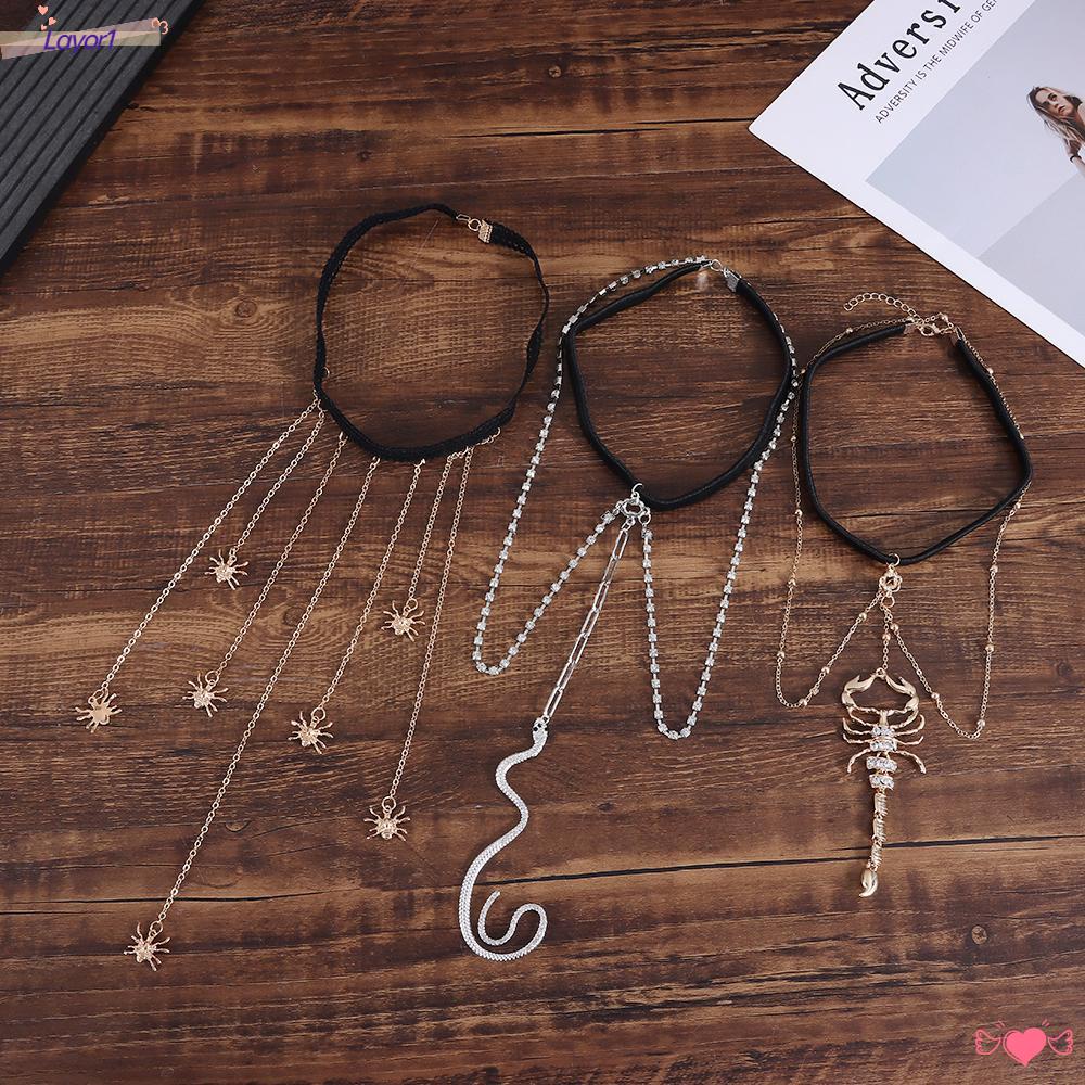 Dây Xích Đeo Chân Nhiều Lớp Co Giãn 1 Món Quà Valentine