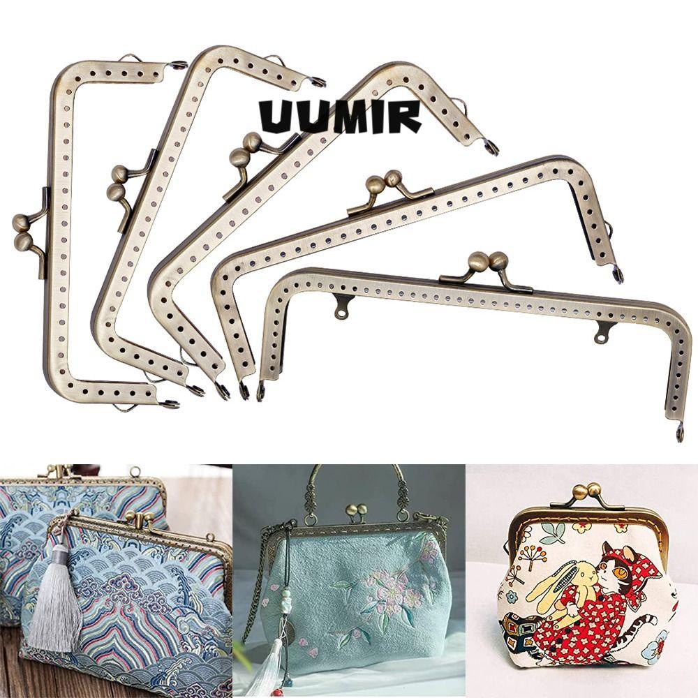 UUMIR Khóa Khung Cứng Họa Tiết Vintage Chuyên Dụng Cho Túi Xách UUMIR