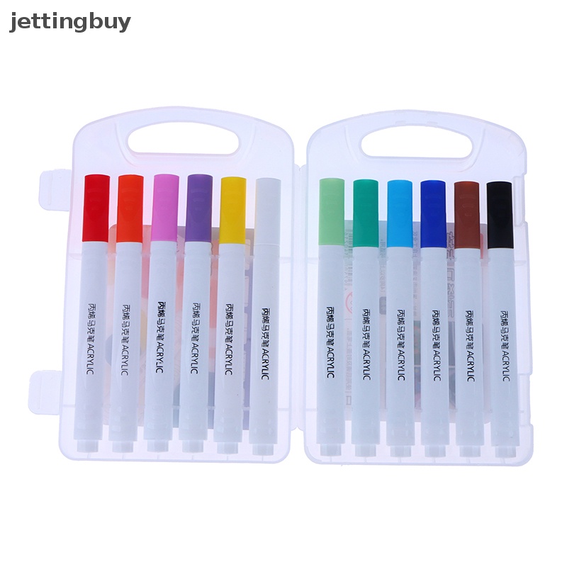 Set 12 Bút Mực Thay Đổi Màu Sắc Dùng Trong Chơi Golf