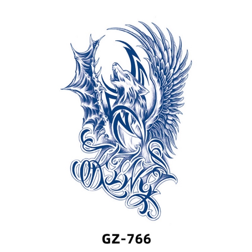 Hình Xăm Tạm Thời Geisha Totem Nhật Bản Bán Vĩnh Viễn Chống Nước Trang Trí Cơ Thể Cho Nam Và Nữ