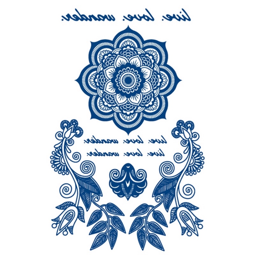 Hình Xăm Dán Tạm Thời Chống Nước Bán Vĩnh Viễn Trang Trí Nghệ Thuật Cơ Thể Cho Nam Và Nữ