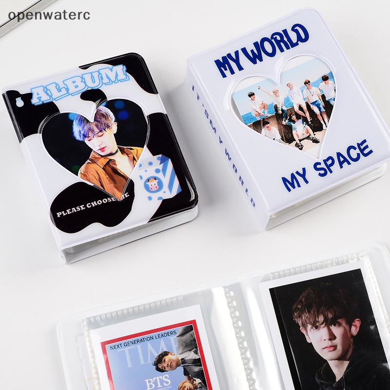 Album Ảnh 3 Inch Mini Hình Trái Tim / Ngôi Sao Xinh Xắn