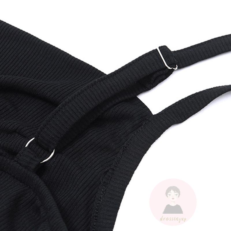 Áo Tank Top Hai Dây Màu Sắc Thời Trang Mùa Hè Cho Nữ