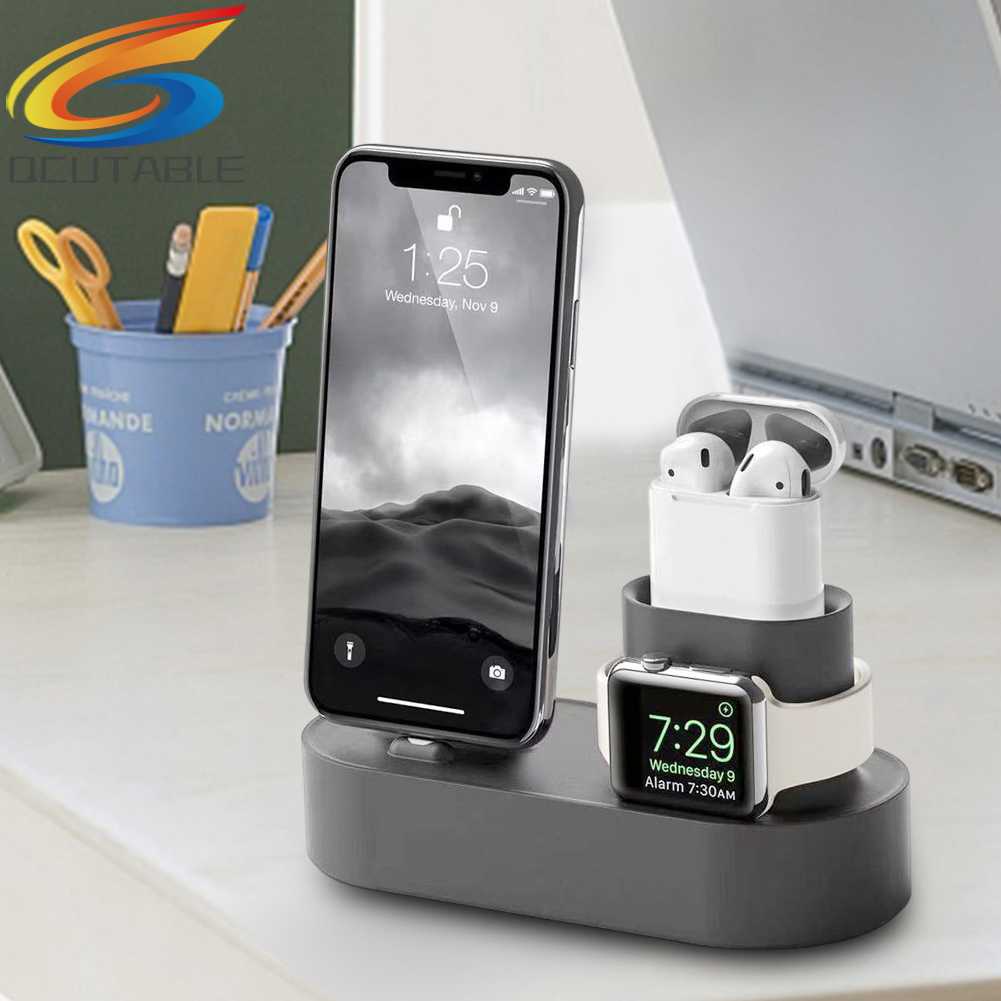 Đế Sạc Đa Năng 3 Trong 1 Cho Appie Watch lphone Airpods
