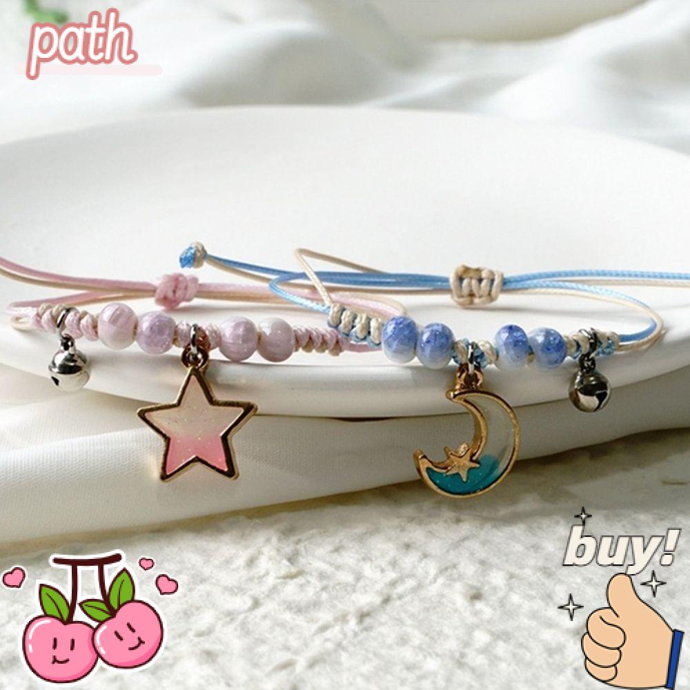 Vòng Tay Dây Xích Mặt Ngôi Sao Có Thể Điều Chỉnh Cho Cặp