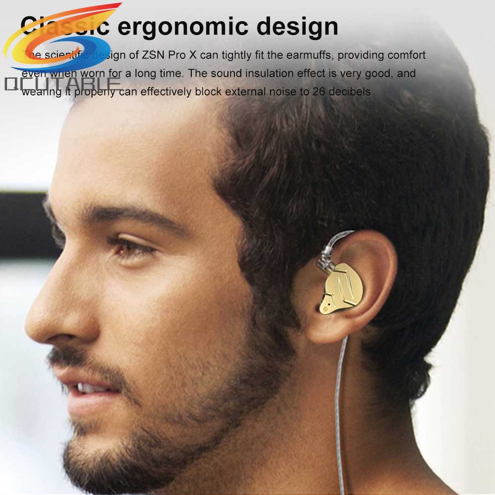 Tai Nghe Nhét Tai KZ ZSN PRO X 1BA + 1DD Âm Thanh Sống Động