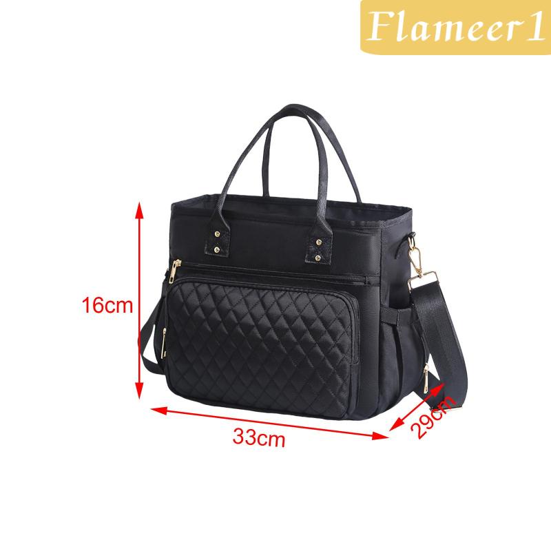 [Flameameer1] Túi Đựng Hộp Cơm Trưa Bằng Nylon Có Dây Điều Chỉnh Được Cho Tiệc BBQ Ngoài Trời