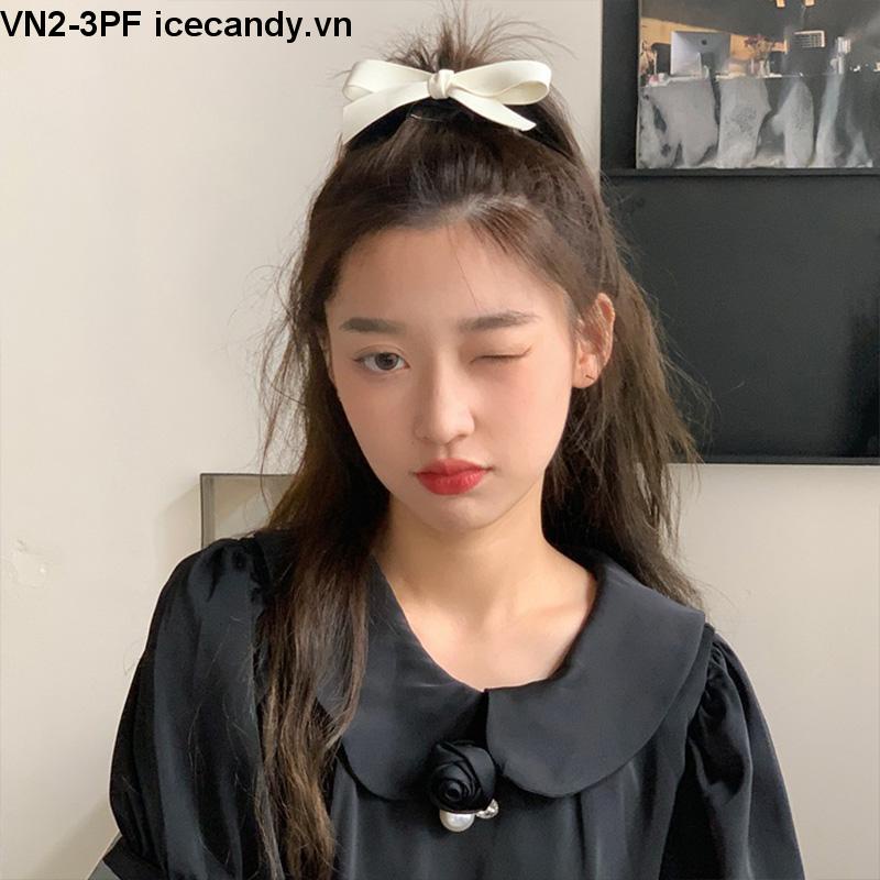 🥟ice🥟Kẹp Tóc Hình Nơ Dễ Thương Phong Cách Hàn Quốc Cho Nữ