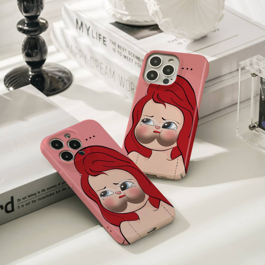 Ốp Điện Thoại Cứng In Hình Nàng Tiên Cá Cho iPhone 11 Max Plus12 Max14 14 Pro Pro Max Pro 11 14 Pro14 12 Pro 7P5F