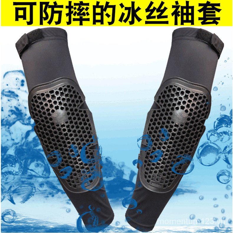 Găng Tay Chống Nắng Chống Sốc Bằng Lụa Lạnh Hình Đôi Cánh Sấm Sét Mùa Hè Cho Người Đi Xe Máy Mo