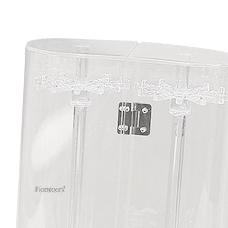 [Fenteer1] Giá Đỡ Acrylic Trong Suốt Đựng Trang Sức Dáng Dài