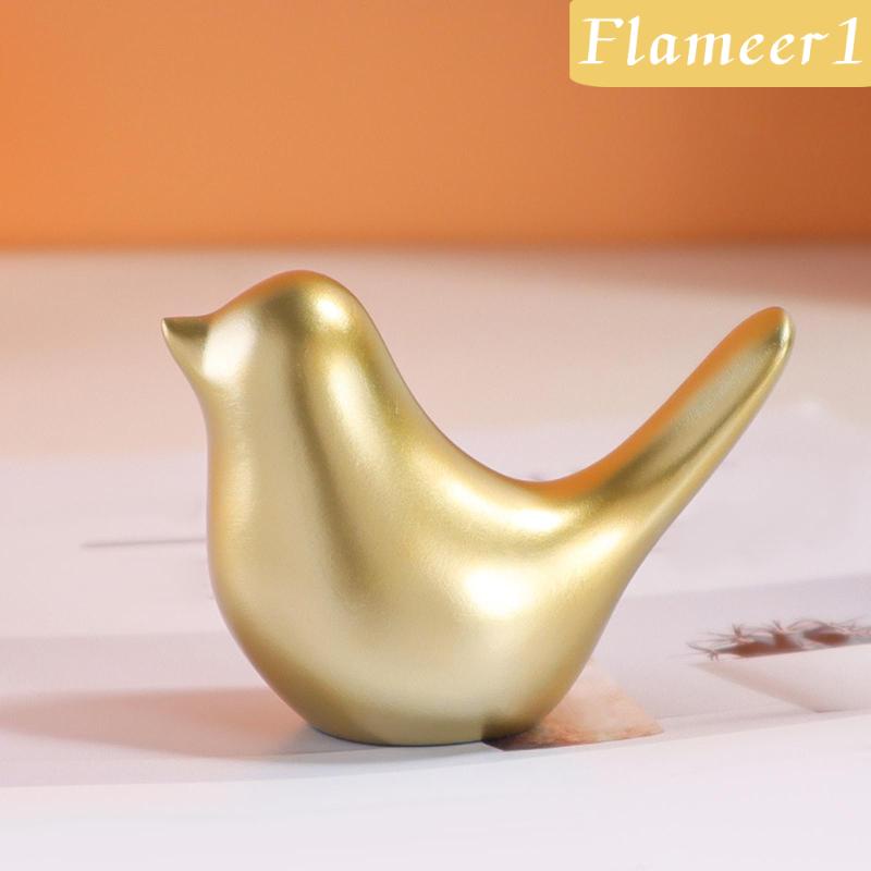 Tượng Chim Vàng Điêu Khắc 1 Phong Cách Bắc Âu Trang Trí Phòng Ngủ / Văn Phòng / Tiệc Cưới