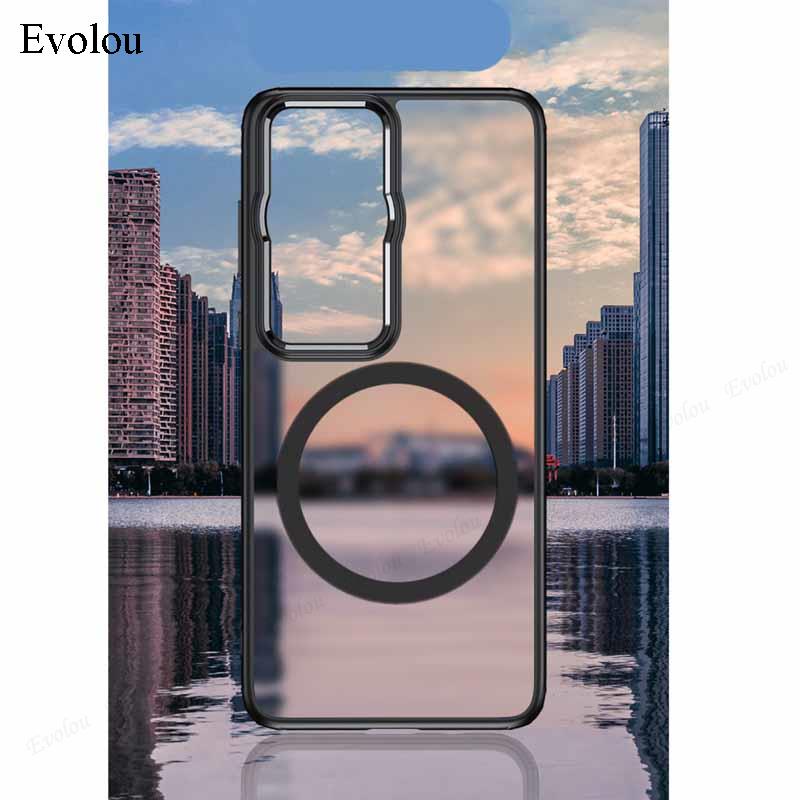 Ốp Điện Thoại PC Cứng Mặt Nhám Kèm Móc Xỏ Ngón Nam Châm Cho Huawei P60 Pro Huawei P60 5G