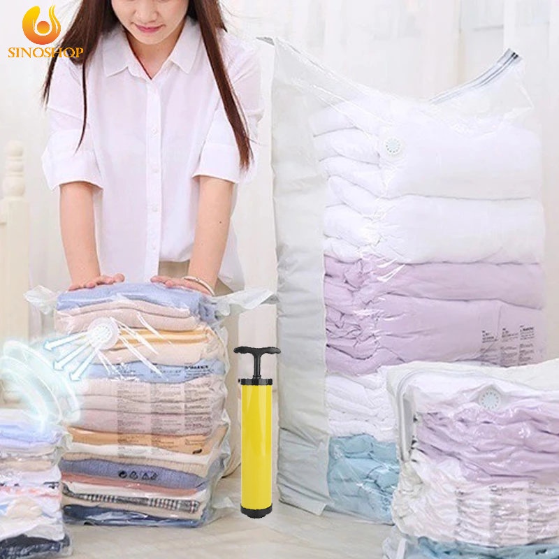 Túi Đựng Quần Áo Hút Chân Không Sức Chứa Lớn Tiết Kiệm Không Gian