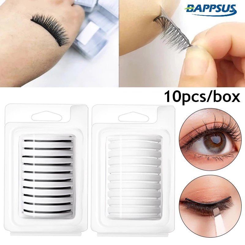 Cuộn Băng Keo Dán Lông Mi Tự Dính Chống Thấm Nước Không Dùng Keo Có Thể Tái Sử Dụng