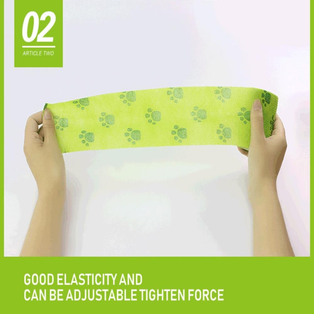 5 Cuộn Băng Dính Co Dãn Thoáng Khí Cho Thú Cưng