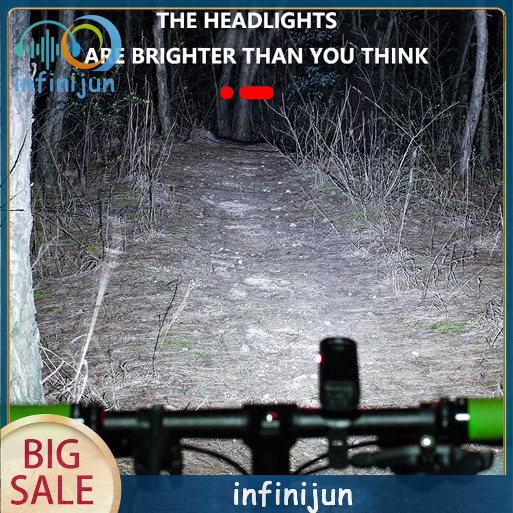 Đèn Pha LED 800LM Gồm 6 Chế Độ Chiếu Sáng Cho Xe Đạp Leo Núi