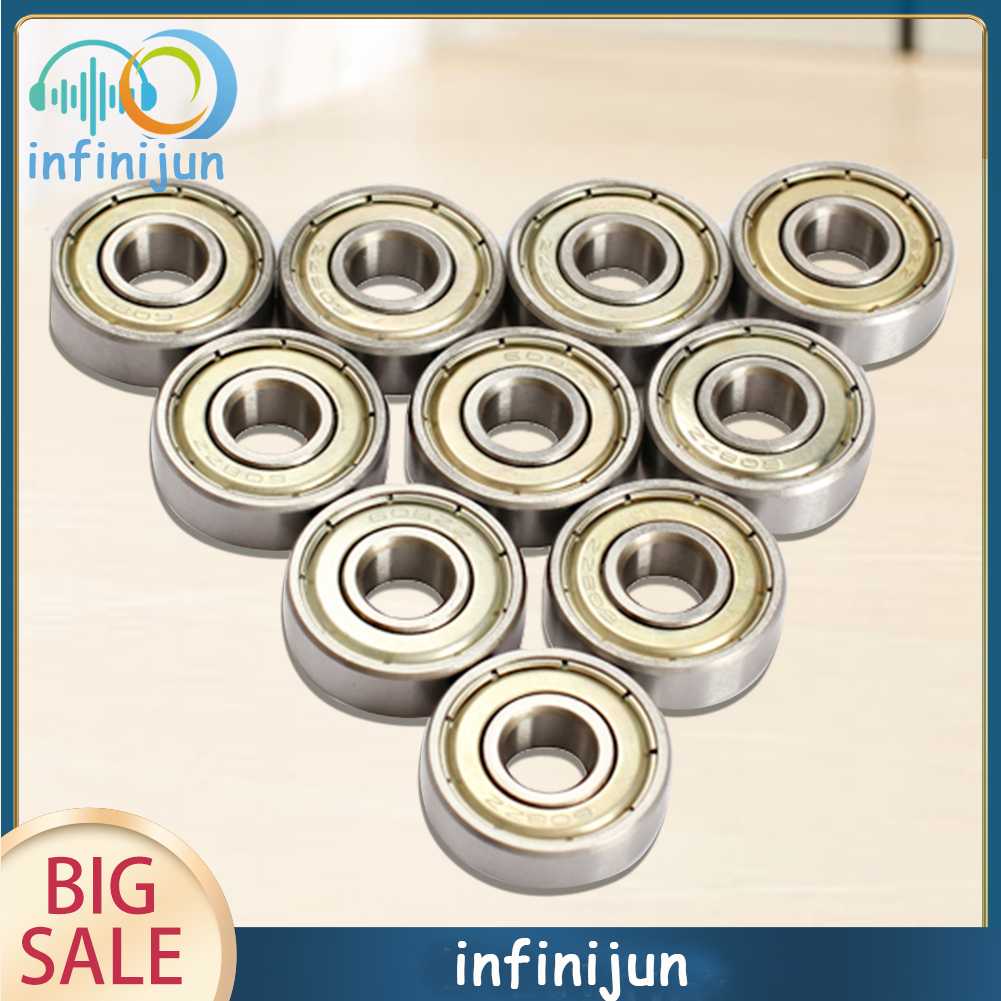 Set 10 Ổ Bi Mini Bằng Thép Bền Bỉ Dễ Lắp Đặt