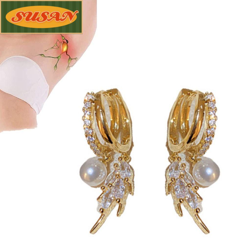 Bông Tai Châm Cứu Từ Tính SUSANS Lymphatic Làm Quà Tặng Trang Sức Giảm Căng Thẳng Và Thoát Nước