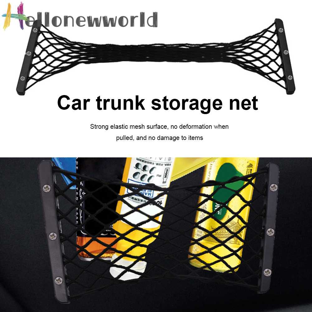 Túi Lưới Đựng Đồ Linh Hoạt Chống Mài Mòn Gắn Sau Lưng Xe Hơi